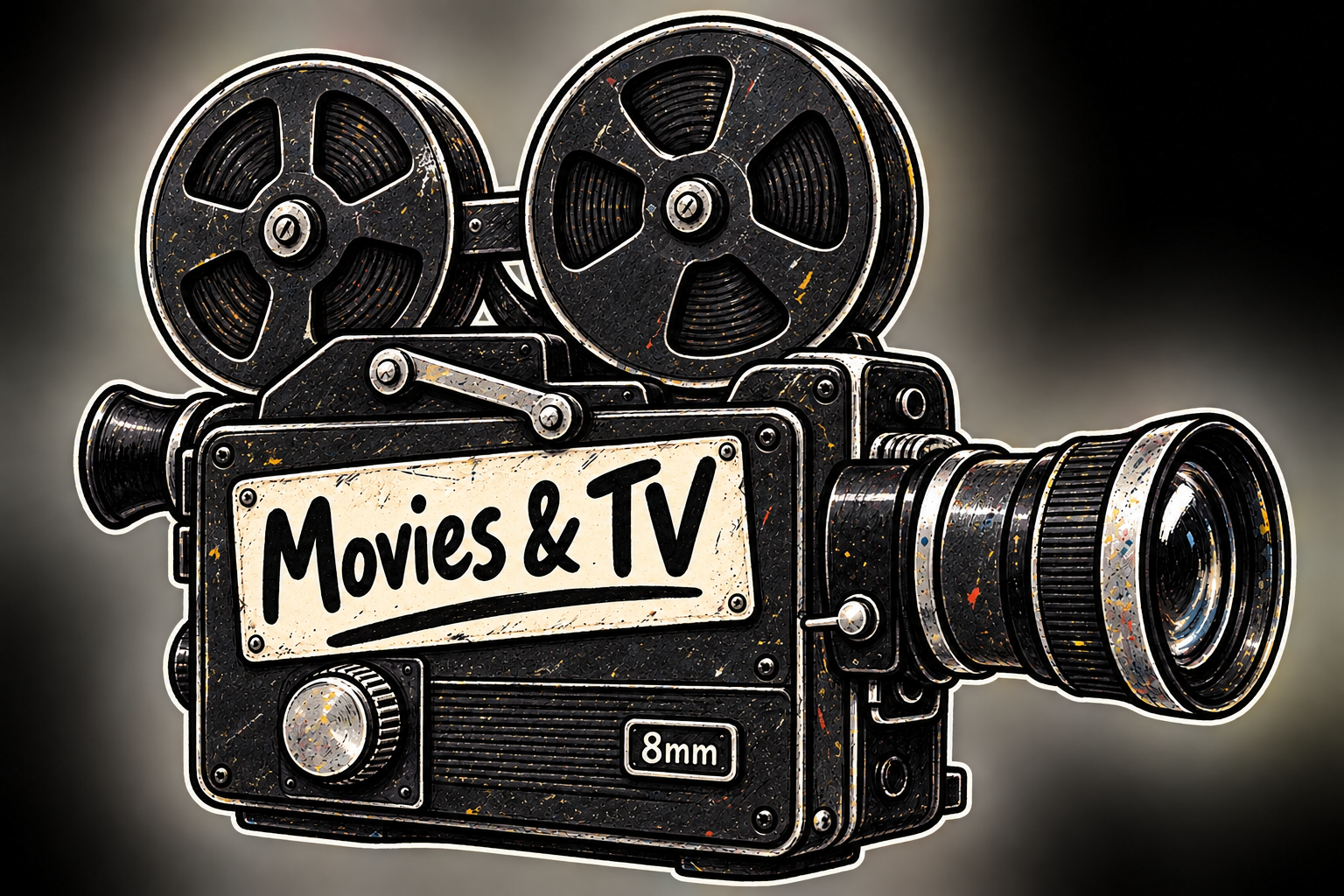 Movies & TV — 8 mm movie camera
